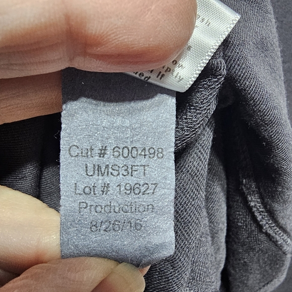 URBAN MUU MUU Women's UMS3FT Charcoal Gray ONE SIZE Pockets Cotton Modal Blend. - Picture 7 of 8